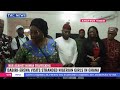 Dabiri-Erewa Visits Stranded Nigerian Girls In Ghana