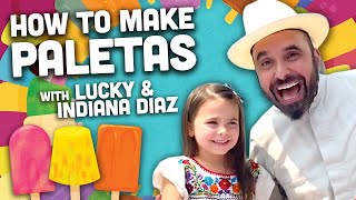 How to Make Paletas | Paletero Man by Lucky Diaz