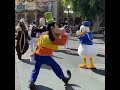 donald and goofy fight at disney world