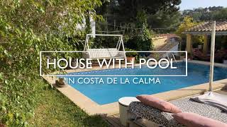 Charming house with garden, terrace and pool in Costa de la Calma for sale