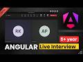 Angular Mock Interview for 6 Years Experience | Real Live Interview
