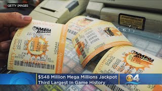 $548 Million Jackpot Is Third Largest In Mega Millions History