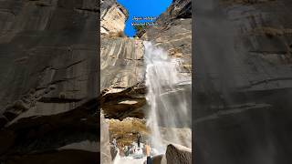 Jogini waterfall ,Himachal paradesh #snow #joginiwaterfall #himachalpradesh #trip #trending #travel