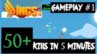 Wings.io Gameplay #1 - 50+ KILLS IN 5 MINUTES!!