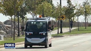Badger Racine's new driverless vehicle | FOX6 News Milwaukee