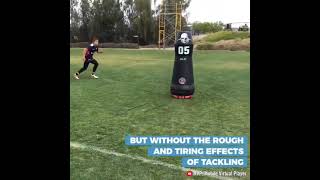 This device helps football players train more safely