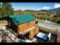 Romantic log cabin lodging in the Shenandoah Valley