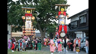 野々江町キリコ祭り　2009年9月25日