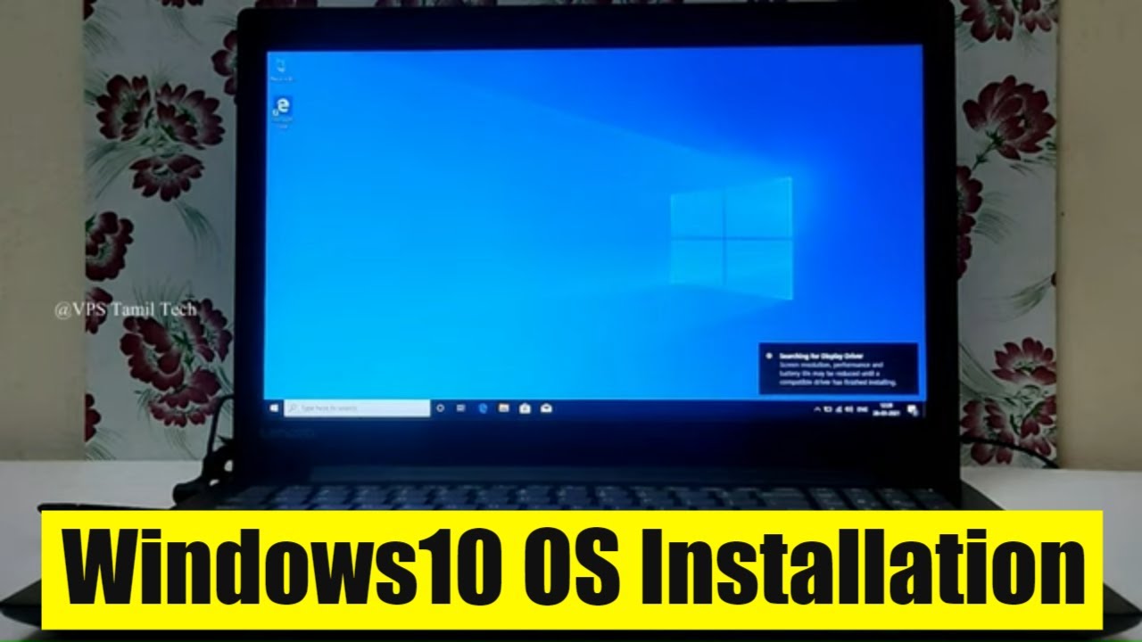 Windows 10 Installation Step By Step - YouTube