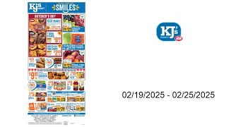 KJ´s Market Weekly Ad - 02/19/2025 - 02/25/2025