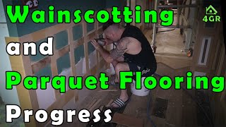 S02E02 : installing the wainscoting paneling | 1880 shop into Victorian Mansion