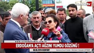 ERDOĞAN'A İSYAN EDEN KADIN !!!