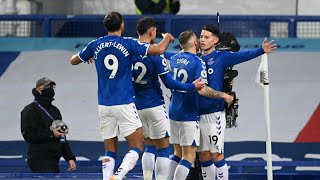 Everton 1:3 Manchester City | All goals and highlights | 17.02.2021 | ENGLAND - Premier League | PES