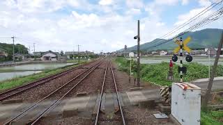 【後面展望】金田駅⇒田川伊田駅 6月の平成筑豊鉄道 伊田線