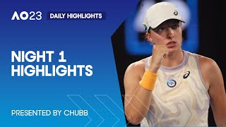 Night 1 Highlights | Presented by Chubb | Australian Open 2023