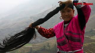 Unique Village OF China Where Every Women Has Very Very Long Hair