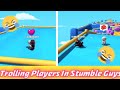 Trolling Players In Stumble Guys|How Punch And Love Emote Works|Stumble Guys