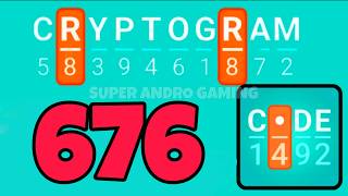 CRYPTOGRAM 676