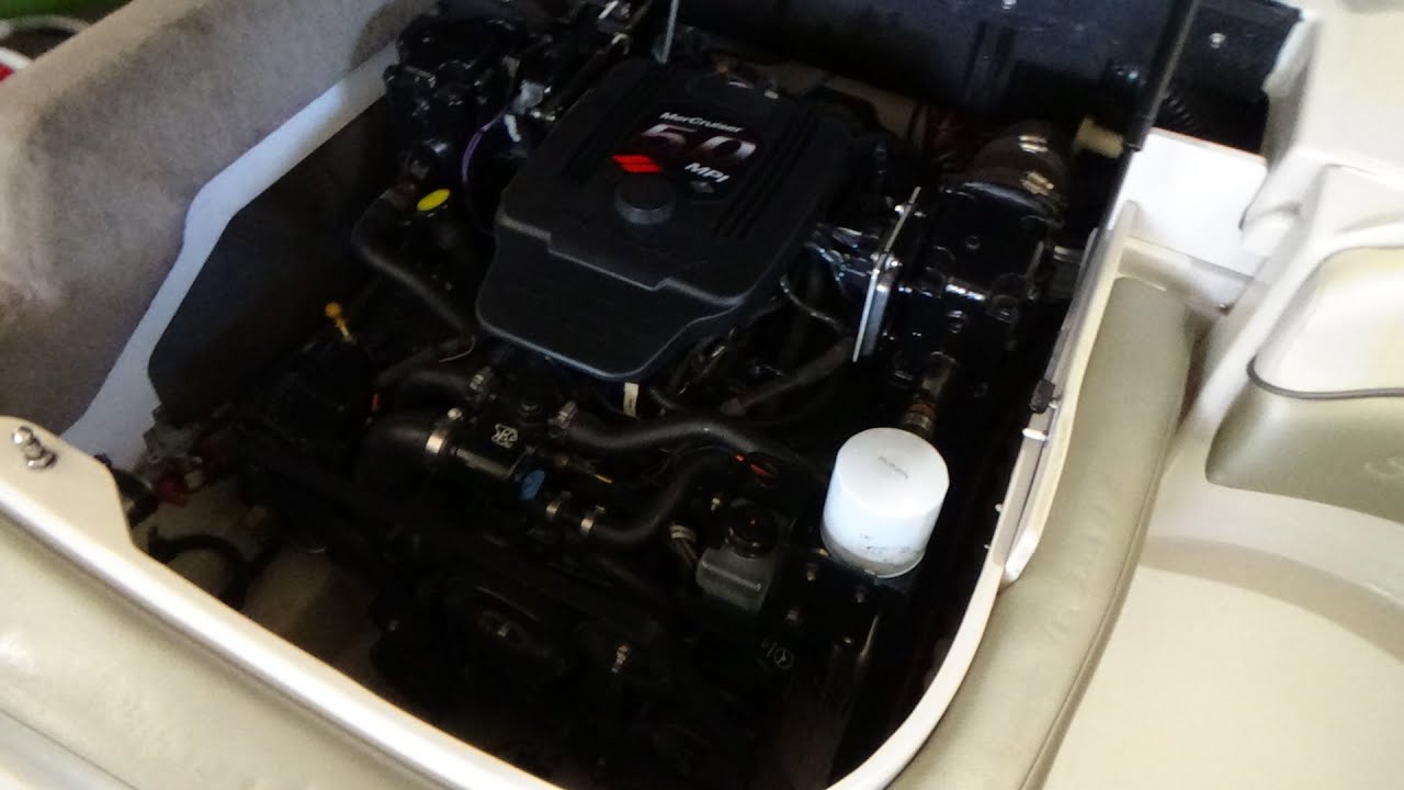 Mercury MerCruiser 5.0 MPI V8 Spring 2020 Startup - YouTube