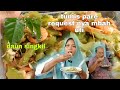 Masak tumis pare plus udang  !! Review daun singkil