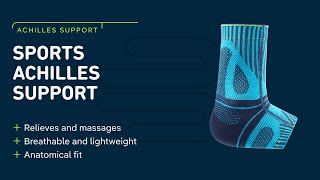 Find out how the Sports Achilles Support supports the Achilles tendon!