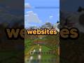 USEFUL MINECRAFT WEBSITES! PART 2! #shorts