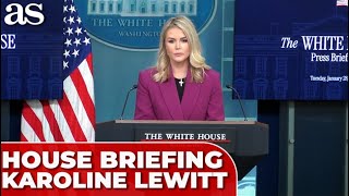 WHITE HOUSE FIRST BRIEFING of KAROLINE LEWITT: FULL SPEECH