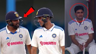 Shubman Gill sad in dressing room after Rohit got angry on him for getting flopped for 2nd time |