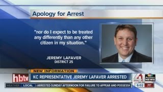 Missouri State Representative Jeremy Lafaver arrested