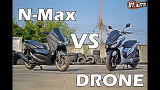 รีวิว เปรียบเทียบ GPX DRONE(Keyless) VS YAMAHA N-Max : 81 AUTO