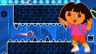 Geometry Dash - "Dora The Explorer" Full Layout (Cut)