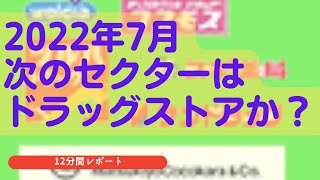 ドラッグストア主要６社の決算書をランキング比較してみた。次のセクターローテーション先として待ち構えるなら？