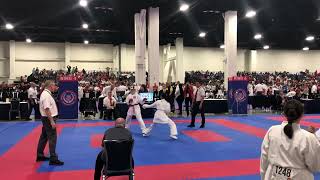 Asha kumite 1 2022 WUKF World Championships