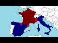 France vs Italy and Spain