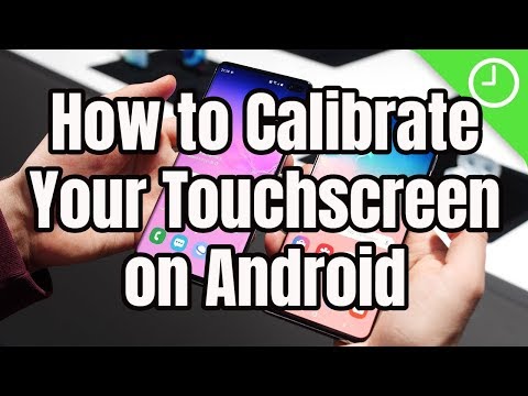 Can you calibrate Android touch screen?
