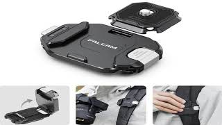 Ulanzi F?ALCAM F38 Quick Release Kit Bottom Plate for Backpack V2 for Camera Gopro Tripod