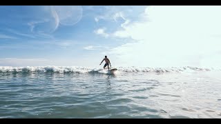 TRAINING TO SURF | BAGASBAS BEACH | DAET, CAMARINES NORTE | PHILIPPINES