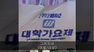 2002MBC대학가요제 03. 그러지마 (여울/금상)