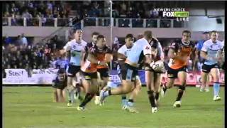 NRL 2011 Round 26 Highlights: Sharks V Wests Tigers