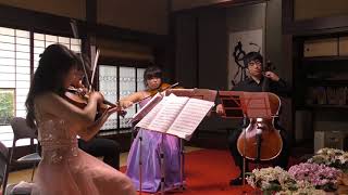 Mendelssohn「弦楽四重奏曲第2番イ短調 第1楽章」 2018若き演奏家たちによるクラシックアンサンブル in 古民家山十邸