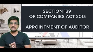 Section 139 of Companies Act 2013 | Appointment of Auditor | Company Audit