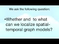 KDD 2023 - Localised Adaptive Spatial-Temporal Neural Networks