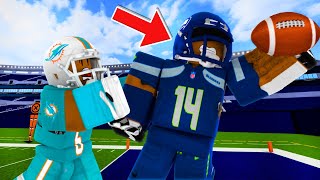 DK METCALF TAKES OVER ROBLOX FOOTBALL FUSION!