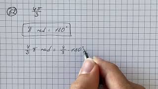 Convert From Radians To Degrees 4 Pi 3 Plainmath