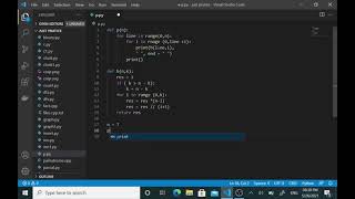 Pascal Triangle using Python || pascal's Triangle || python programming || Pascal Programming