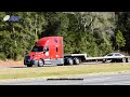 truckspotting freightliner cascadia mtn dew peterbilt oversize 122724