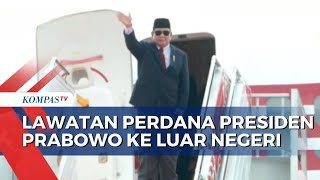 Dinas 16 Hari ke Luar Negeri, Presiden Prabowo Awali Perjalanannya ke Tiongkok