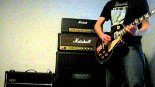 Marshall JCM 800 Demo and Vox AC30 Biamp rig By Chris Schrom