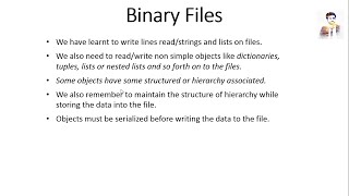File Handling in Python | Part - 3 | Binary Files Full Concept |Python for Beginners | Class 12