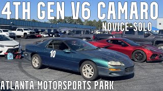 4th Gen V6 Camaro Novice-Solo Track Day at AMP